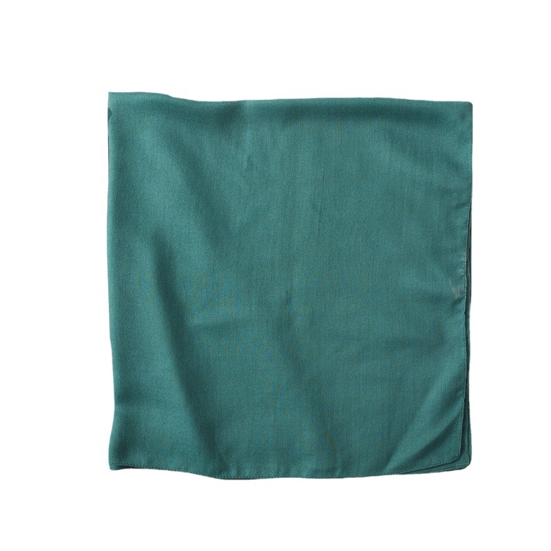 Bufanda de estilo étnico de color sólido bufanda del todo fósforo de las mujeres de verano con aire acondicionado al aire libre de algodón y lino chal bufanda de temperamento simple