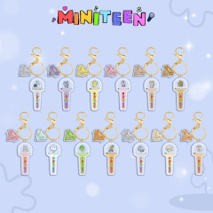 Seventeenアクリルキーホルダーminiteenアニメ応援棒ストラップスター周辺同モデル