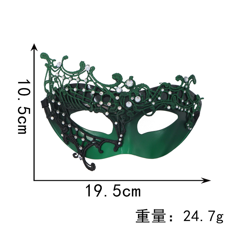 Máscaras de baile de máscaras de carnaval máscaras de diamante de encaje máscaras de diamante máscaras de Halloween máscaras de ojos