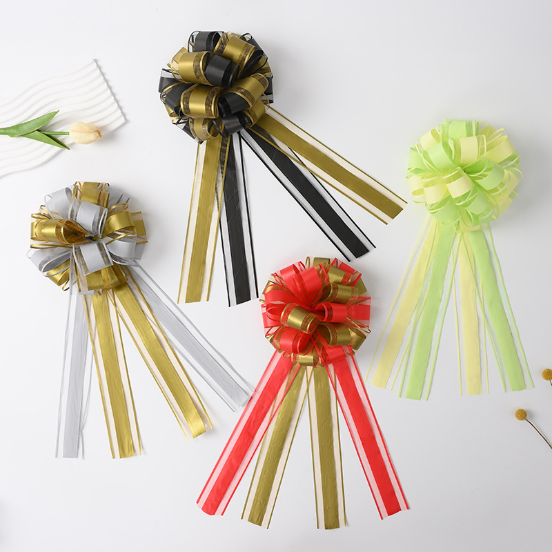 Nuevo transfronterizo de dos colores de dos capas suele 8 pulgadas de nieve bola de flores de regalo de fiesta decoración de vacaciones lotes de flores