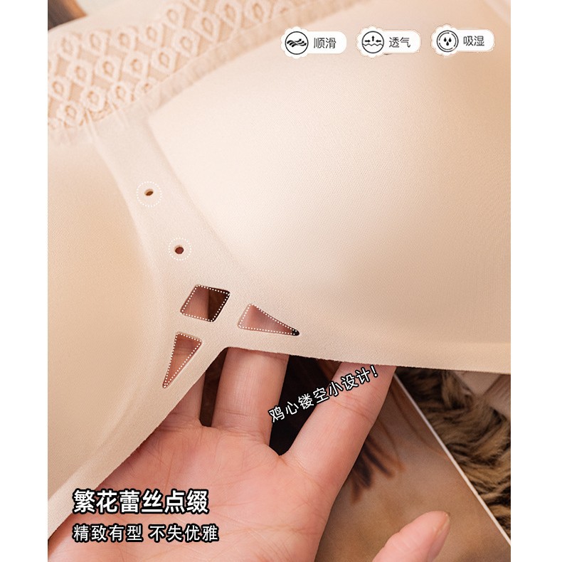 Venta directa de fábrica comercio electrónico transfronterizo Sudeste de Asia Vietnam Tailandia damas sin costuras sujetador de recogida lateral cómodo
