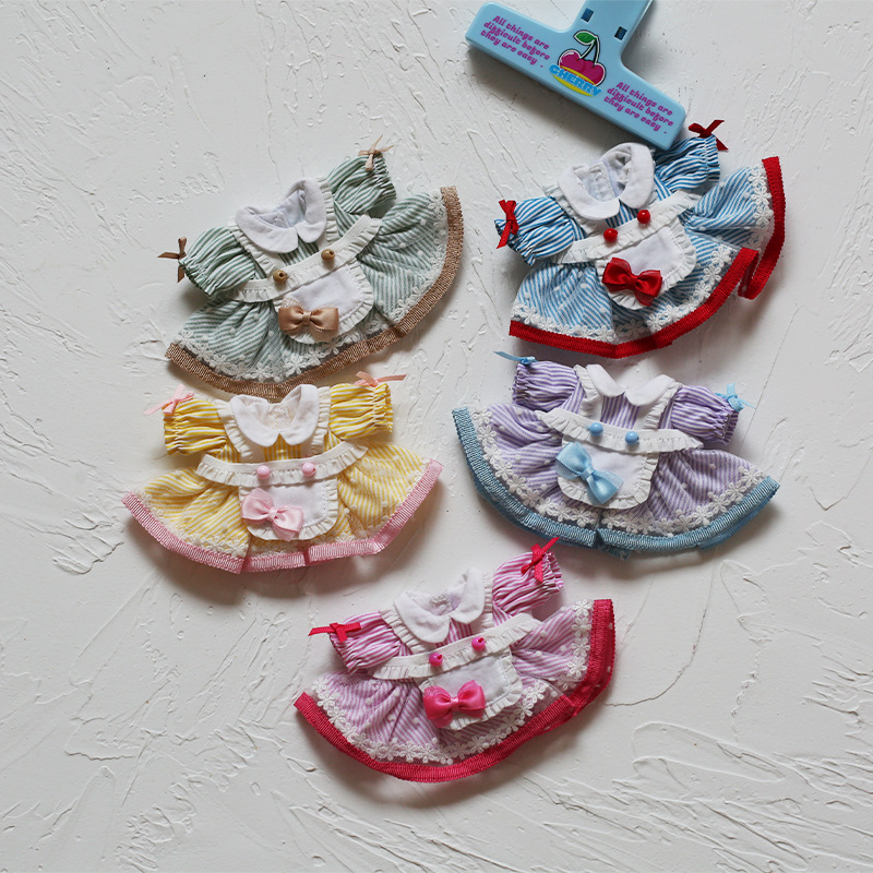 West Highland Dog Lolita dress Plush Toy Doll Bear Dress-up Costume Handdog Costume Doll Costume