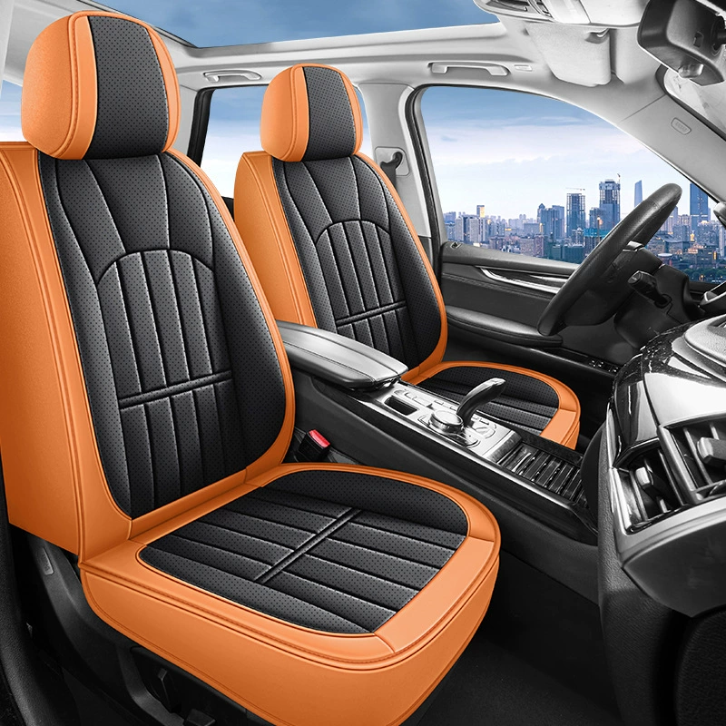 2025 новых полностью кожаных автомобильных подушек для сидений, универсальные подушки для сидений, спортивные чехлы для сидений, производство, внешняя торговля, экспорт, оптовая торговля, дропшиппинг