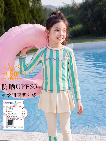 Children's split swimwear