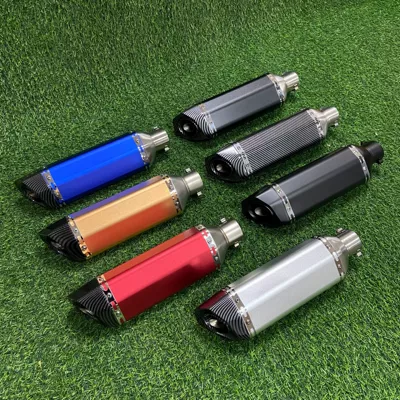 Motorcycle exhaust pipe — Pipe Round Tail Small