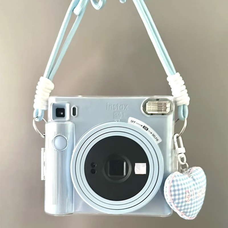 Fuji Square Camera Sq1 Protective Case Polaroid Protective Case Sq 1 Transparent Case Anti-Scratch and Anti-Fall Crystal Case