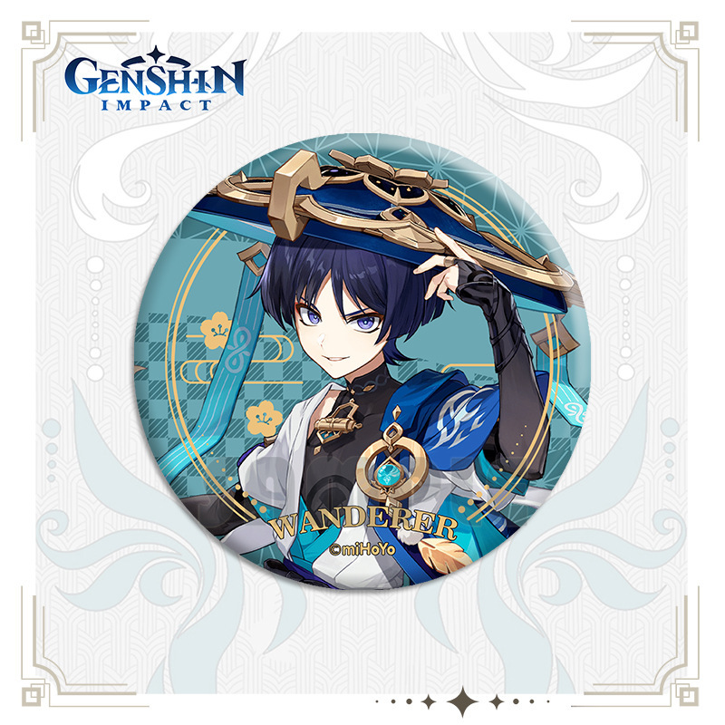 二次元谷子馬威カシテラリ雷電将軍ルイサンフニーナゲーム周辺バッジ卸売新|undefined