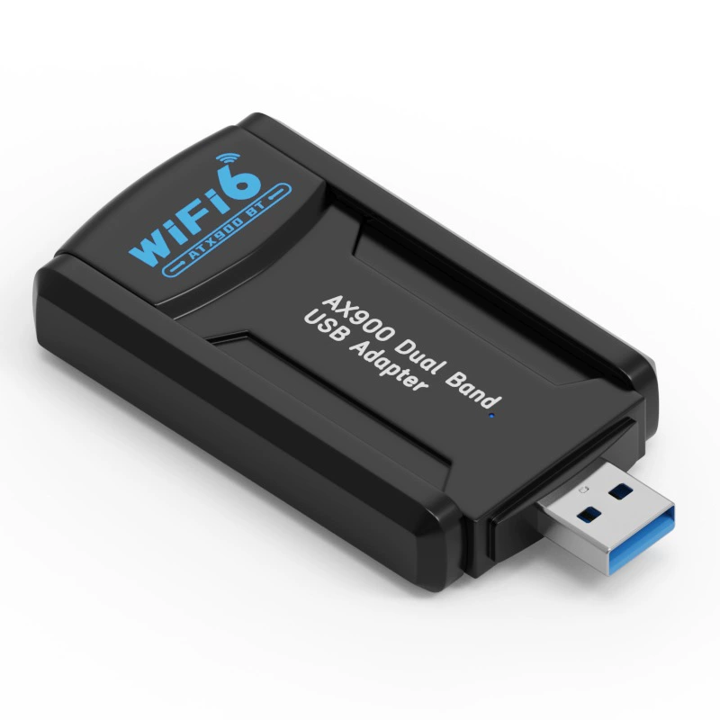 WIFI6 dual-band 5G wireless network card drive-free AX900M computer USB interface desktop computer
