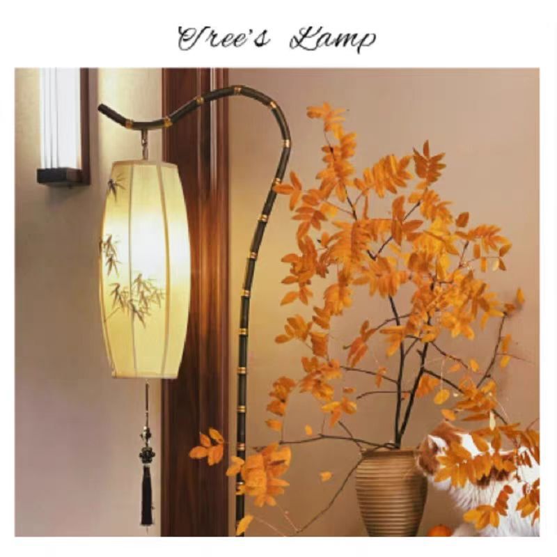 G3s New Chinese Floor Lamp Simple Living Room Lamp Retro Study Bedroom Lamp Zen Homestay Hotel Decorative Bamboo G3s New Chinese Floor Lamp Simple Living Room Lamp Retro Study Bedroom Lamp Zen Homestay Hotel Decorative Bamboo