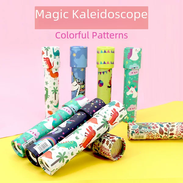 Kaleidoscope magical classic nostalgic children's scientific experimental toys parent-child interactive educational toys stall supply