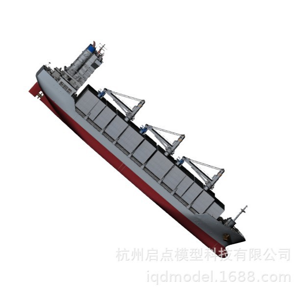 Container Crane Cargo Ship Lng Vessel Model Design and Large-Scale Prototype Production