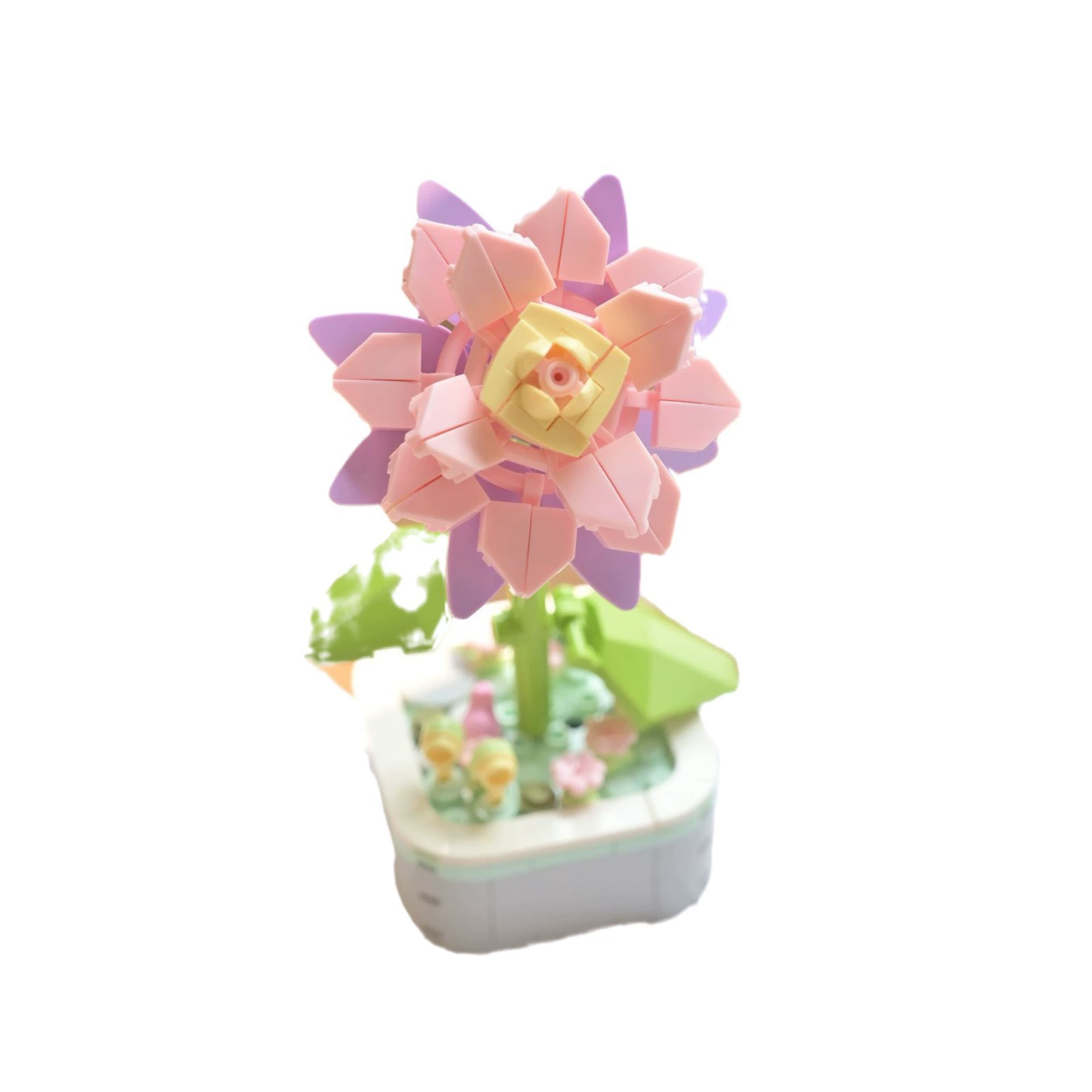 Building Set (Lego) Flower Constructor — Sunflower & Floral Models, Giftable Kits