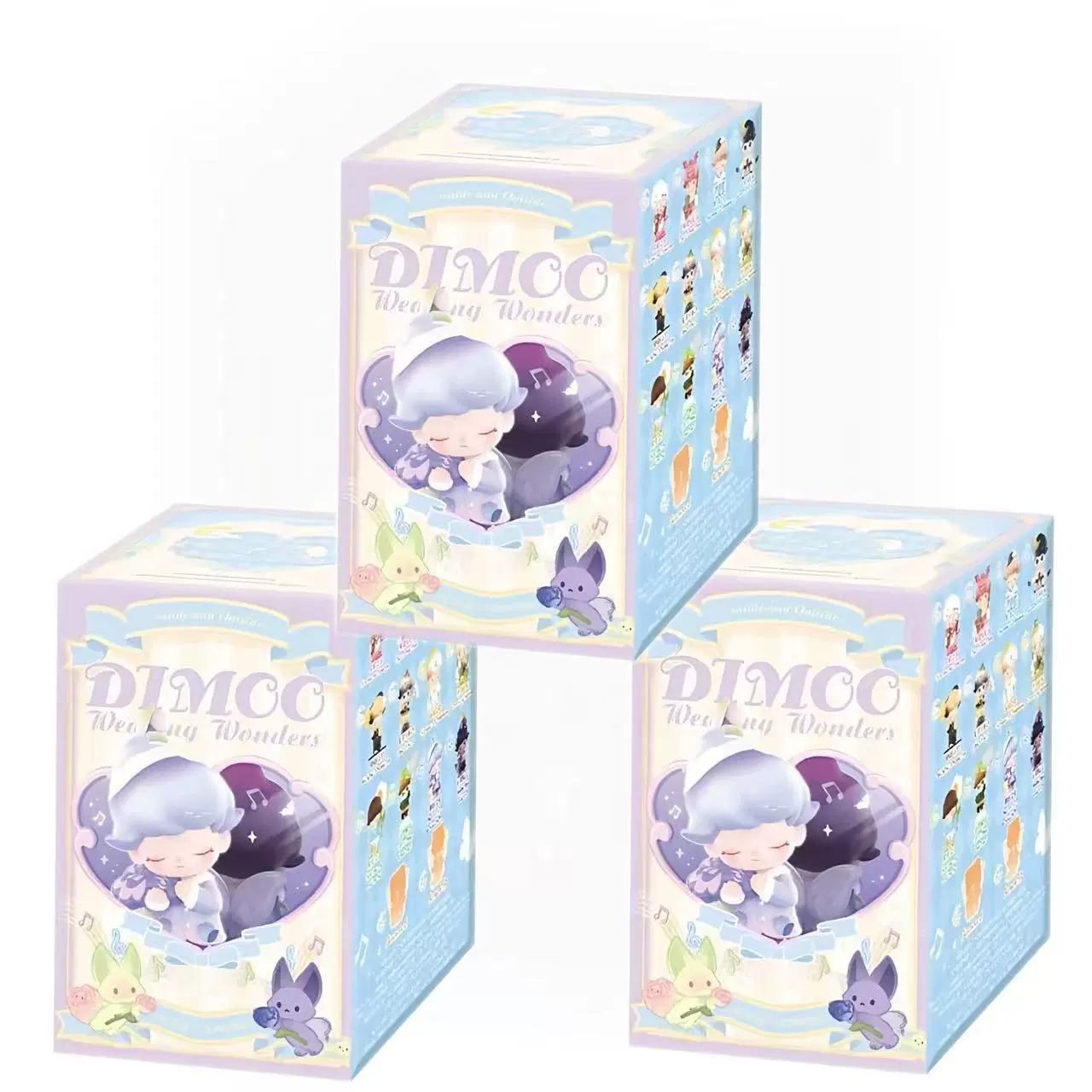 Батальон родины версия Dimoo Dreams и серии игрушек вслепую Bubble Mart украшения подарки модные игрушки куклы