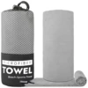 Light gray cylinder bag