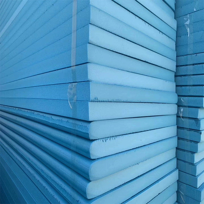 Thermal squeezing board flame retardant squeeze polybenzene board airport runway blue XPS squeeze insulation board