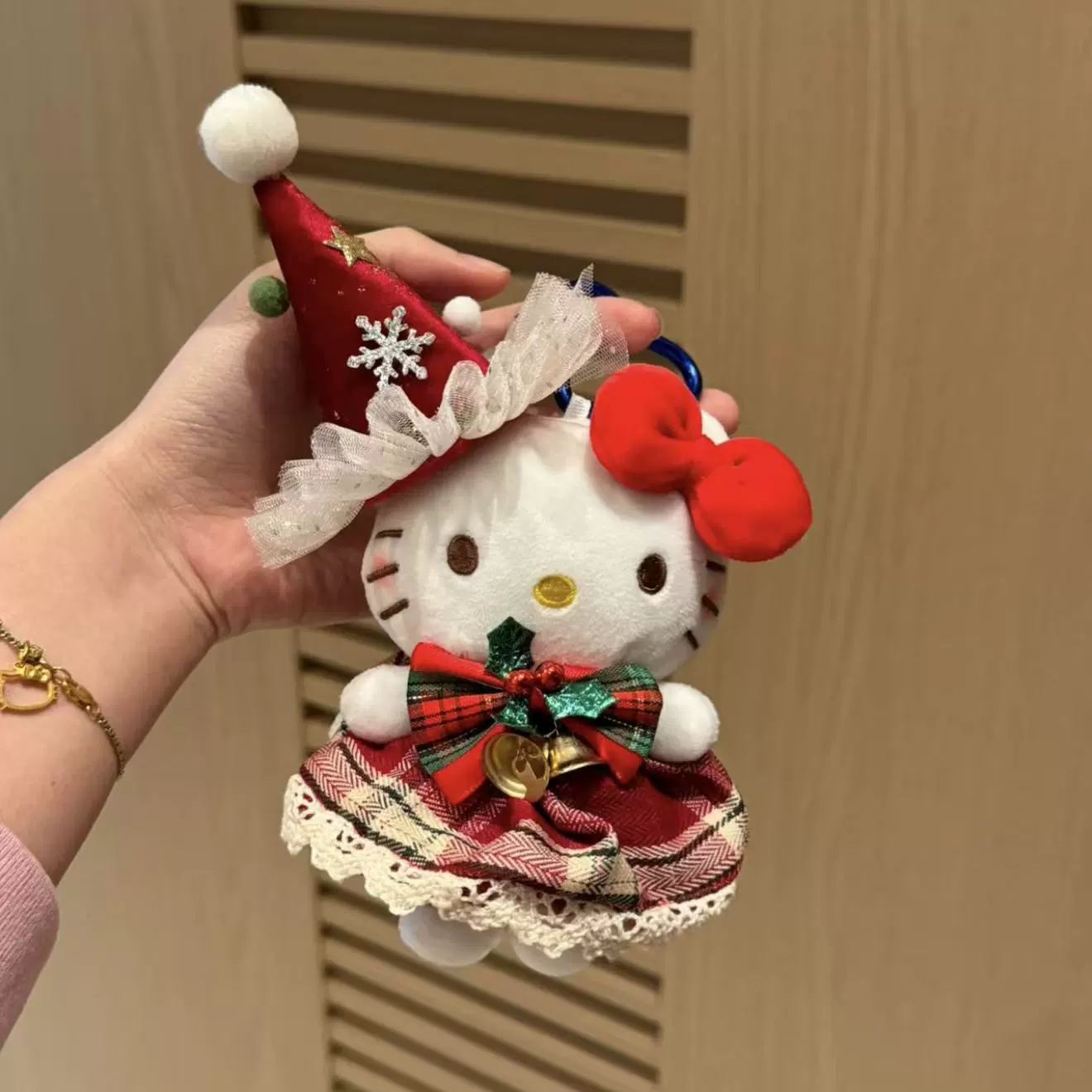 Hello Kitty, sanrio, оригинальная плюшевая подвеска, кукла, брелок, украшение сумки