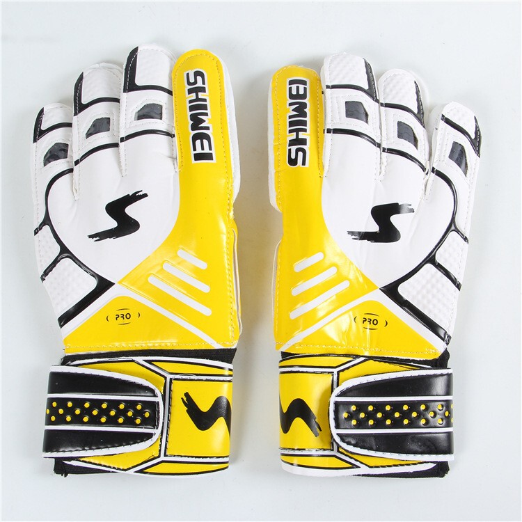Football Goalkeeper Gloves for Adults, Primary School Students, Professional with Finger Guards, Non-Slip Training Goalkeeper, Men's Wholesale Waterproof