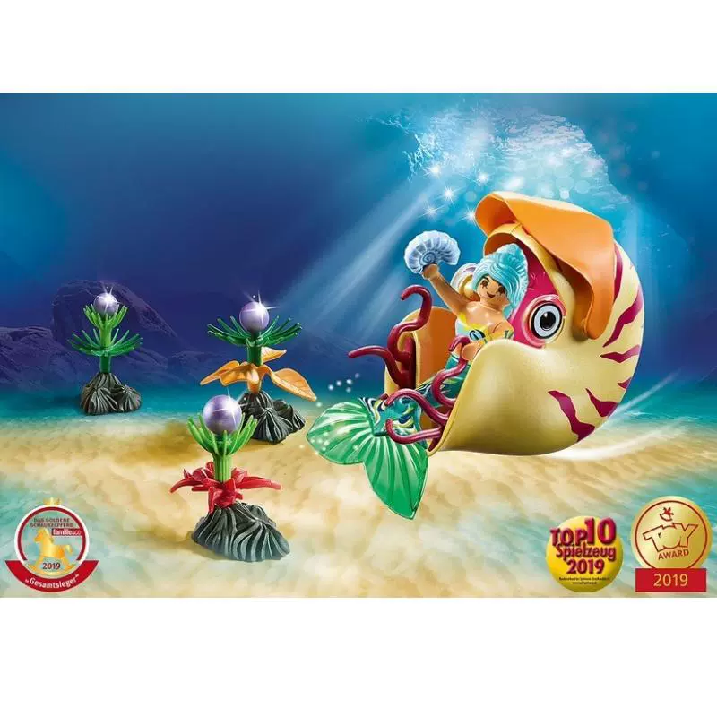 Playmobil, Mobile world, family toy, Birthday gift, mermaid