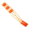 Yellow single-color, 3 rows, 18 wheels