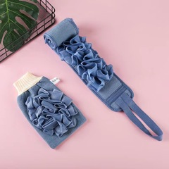 家庭用の入浴タオルセットは背中をこすります。手袋を浴びます。