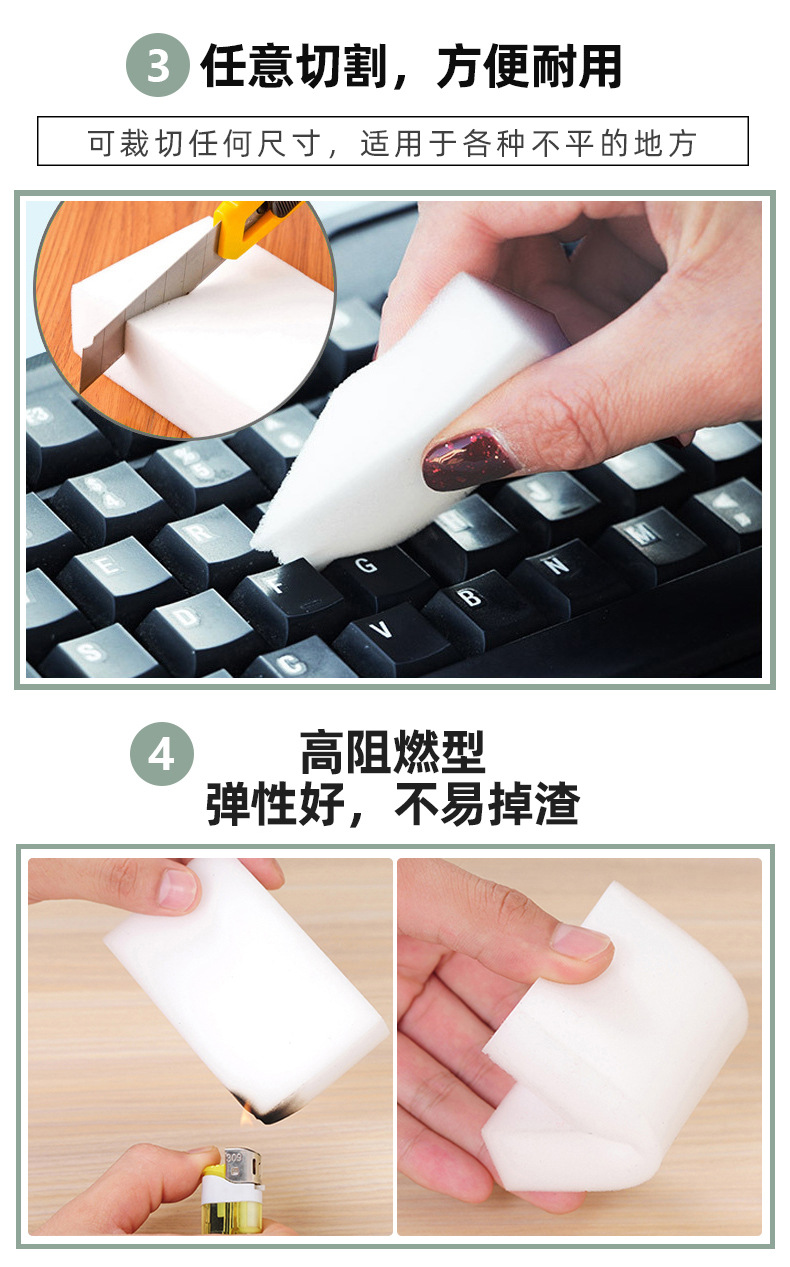 Factory direct supply cleaning cloth new multicolor sponge cloth kitchen cleaning dishwashing car wash sponge