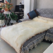 新疆羊毛毯 整张羊皮羊毛毯 单人/双人羊皮褥子 新疆特产批发零售