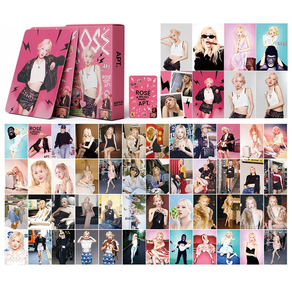 GZ эксклюзивный набор фото-карт, всего 55 карточек, корейский стиль KPOP периферия LOMO фотокарты