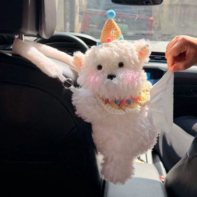 Car tissue box/set, Tissue Box Hanging Car Interior
