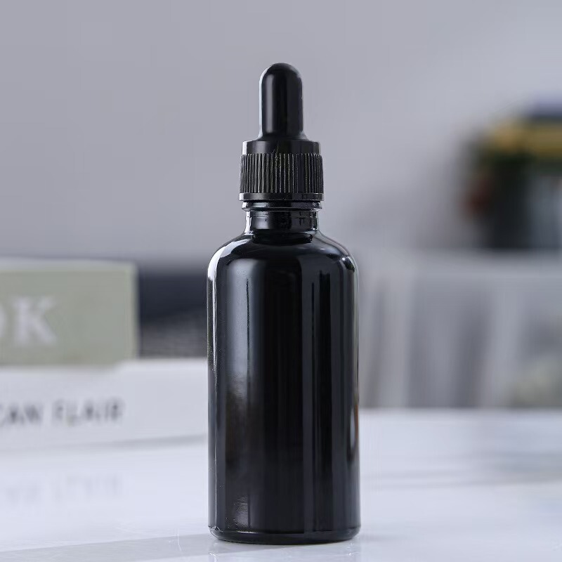 玻璃精油瓶避光化妆品分装瓶多规格密封精华乳液瓶高端胶头滴管瓶|undefined