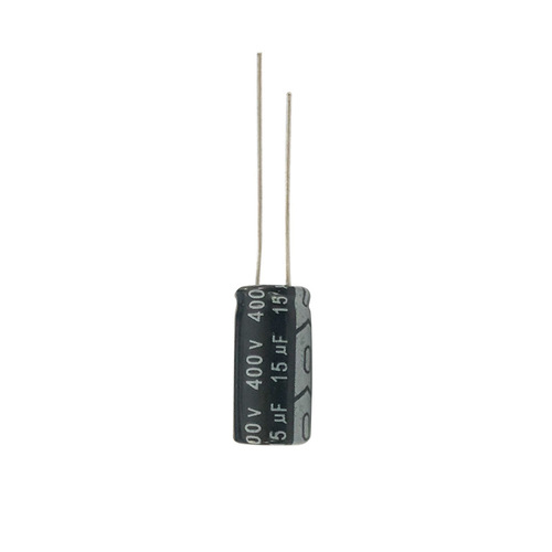 Capacitor 15UF 400V 10*13 full series plug-in electrolytic capacitors PD fast charge reduced volume