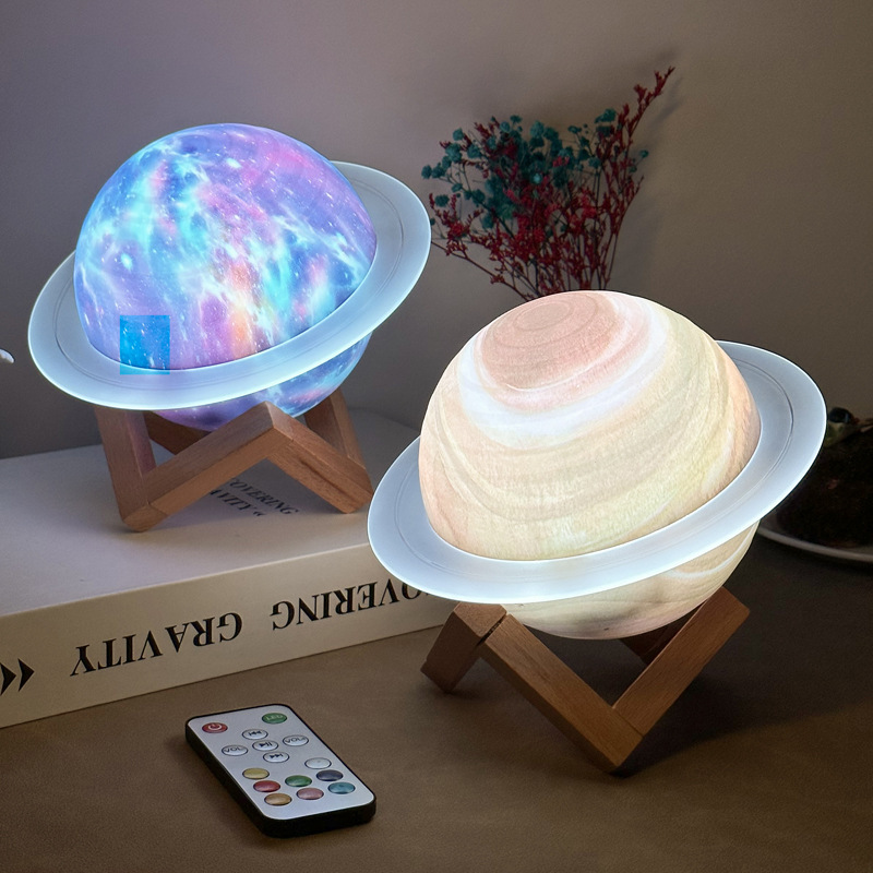 土星環bluetoothスピーカー星球灯デスクトップ創造性プレゼント国境を越えた爆発的な夢の星サブウーファ小音響|undefined