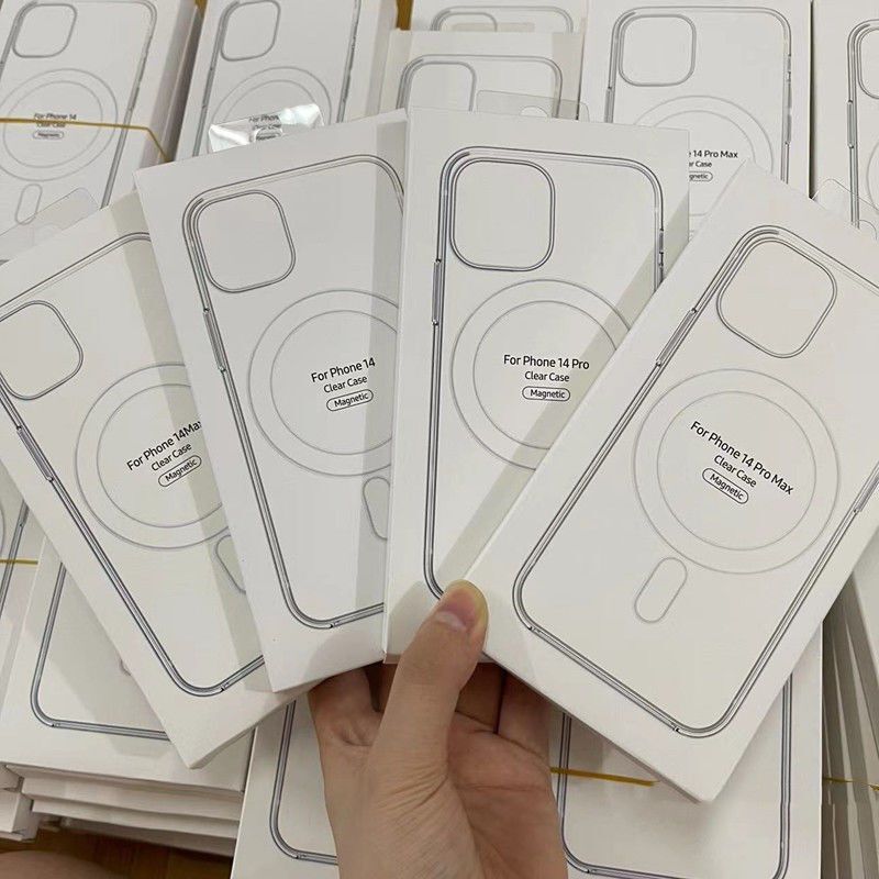 MagSafe Magnetic Apple 15 Phone Case iPhone13 Transparent 12 All-Covering Drop-Resistant 14/16 Acrylic Transparent