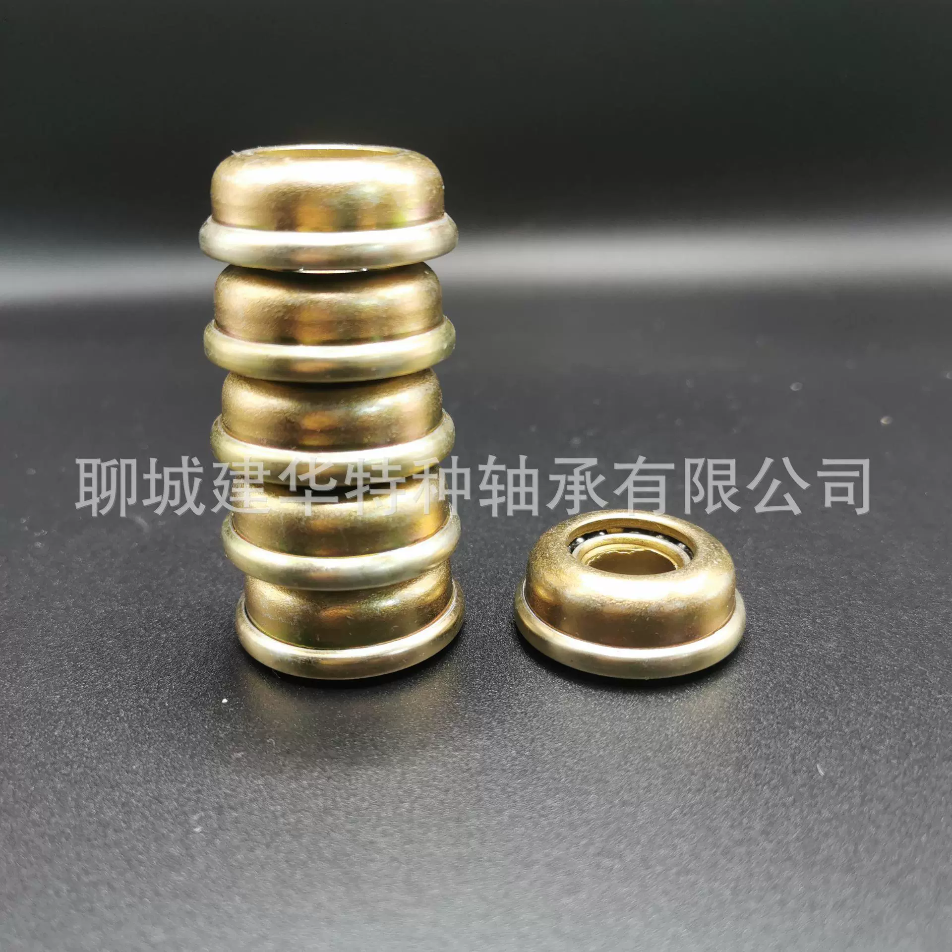 轮椅前叉轴承 12mm 12.7mm 26-28/31冲压碗形精品 碳钢铁皮 外贸