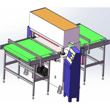 供应全自动液压皮带输送裁断机适用于海绵玻璃纤维毛毡的裁切
