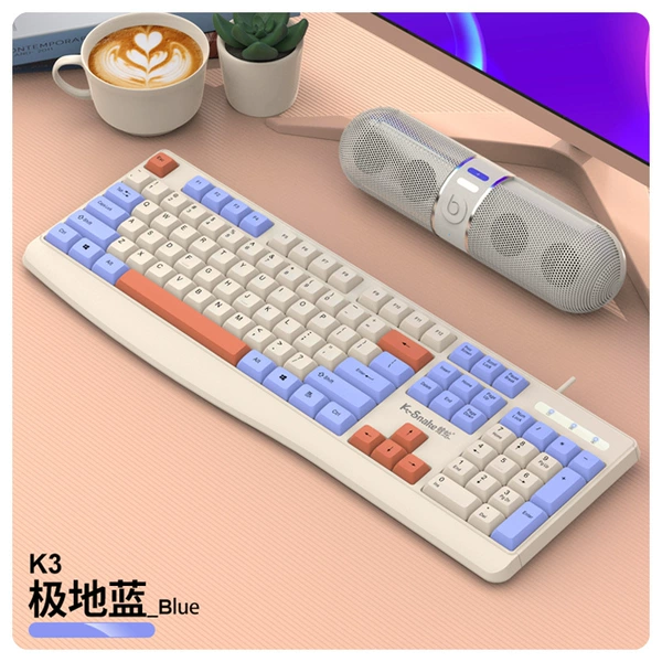 Polar blue single keyboard