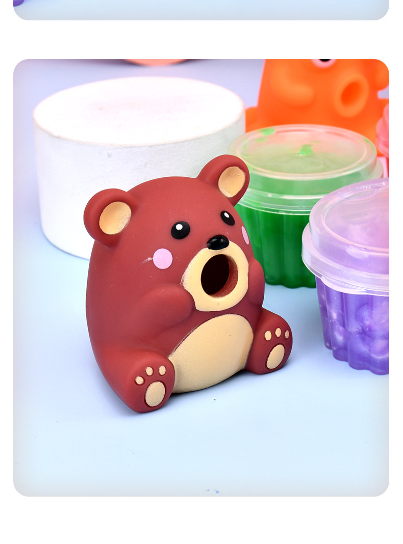 Fidget Toys Animal Soft Glue Toys display picture 3