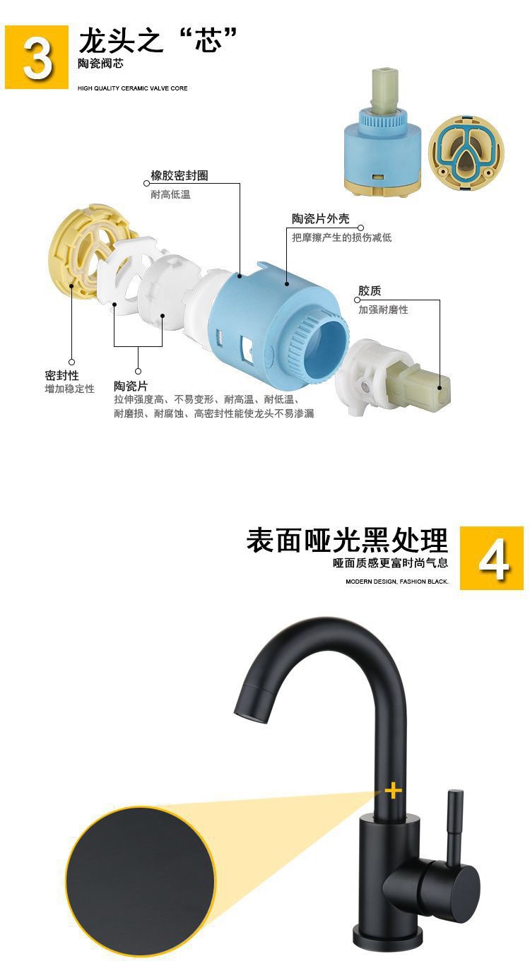 Rotating hot and cold faucet, cross-border bathroom hand washing and face washing basin, small bend, rotating stainless steel vegetable basin faucet undefined