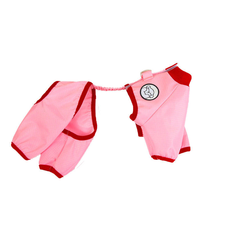 Perros pequeños y medianos, cachorros, dibujos animados lindos, pantalones a prueba de polvo de cuatro patas, mascotas, perros pequeños, piernas impermeables