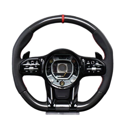 with Mercedes-Benz carbon fiber: Steering wheel
