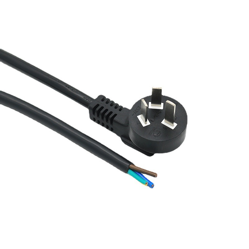 PSB-10电源线带公插头 多芯 二芯三芯小家电裸电源线插头厂家供应