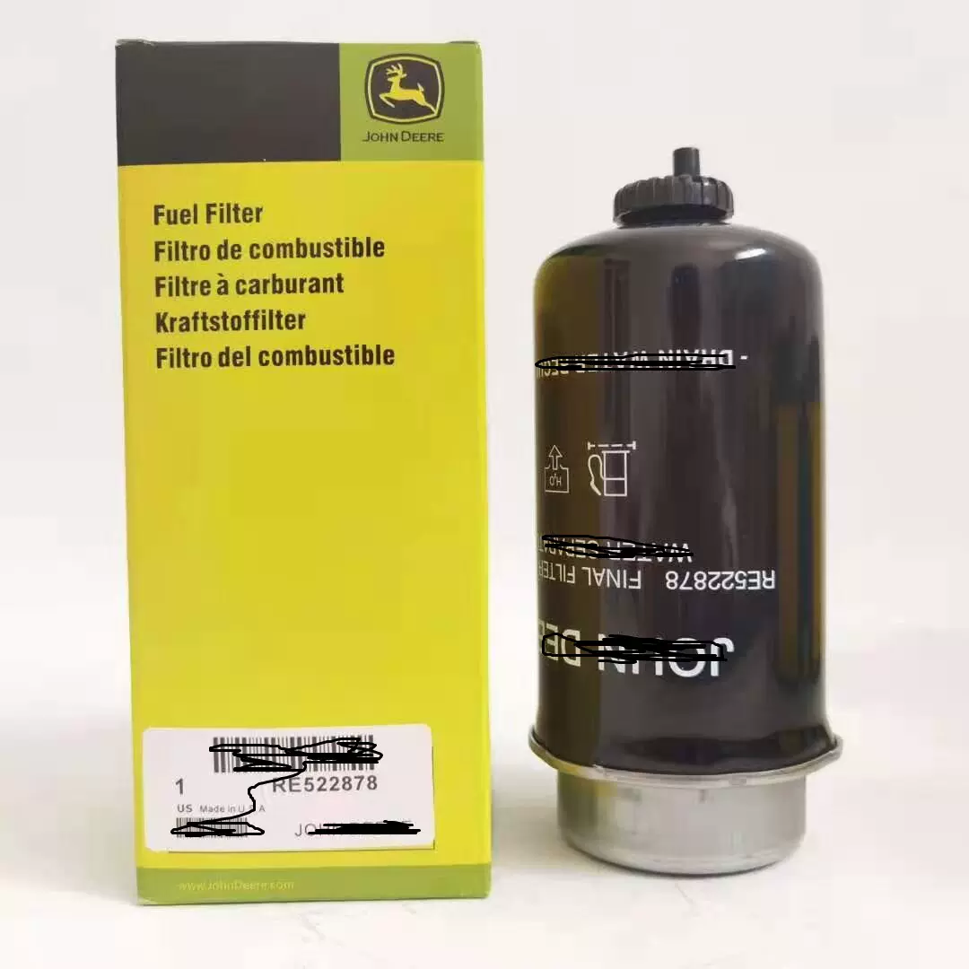 燃油滤芯柴油发动机燃油过滤净化RE522878燃油滤芯液压柴油滤清器