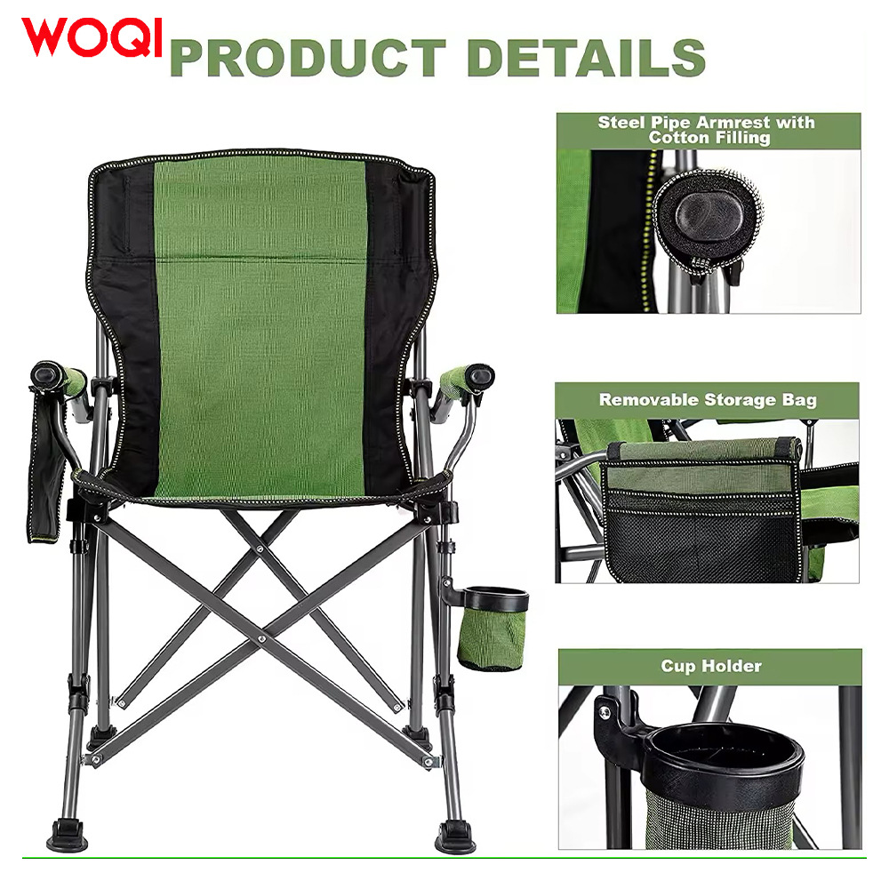 WOQI outdoor camping with portable foldable portable camping chair…