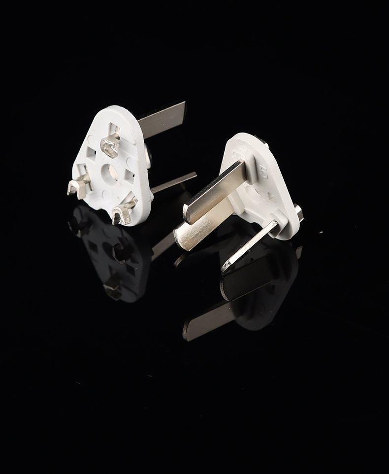 국가 표준 3구 자동 리벳팅 전원 코드