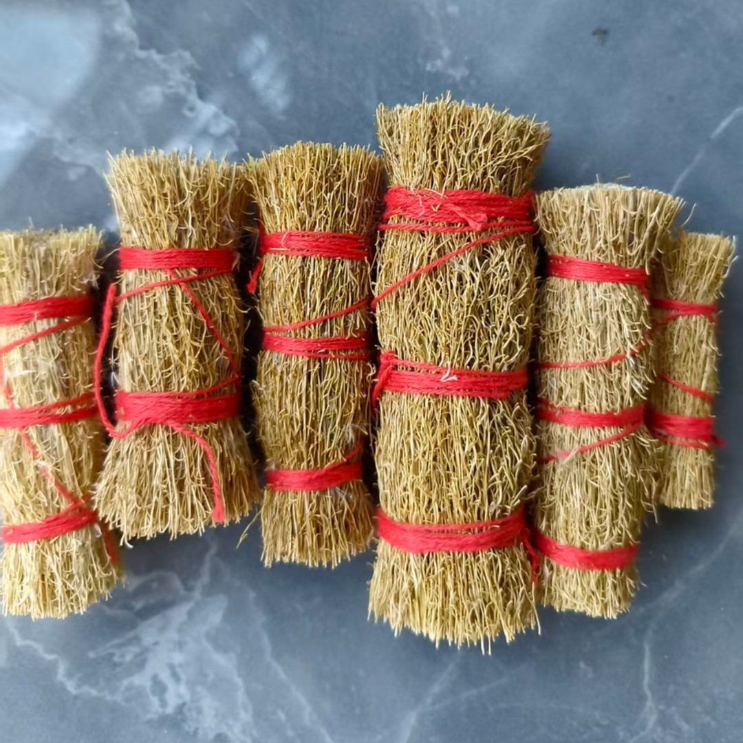 Pampas Grass Bundles, Hand-Tied Natural Pampas Grass Stacks, Halloween Scene Model, Small Dollhouse Accessories