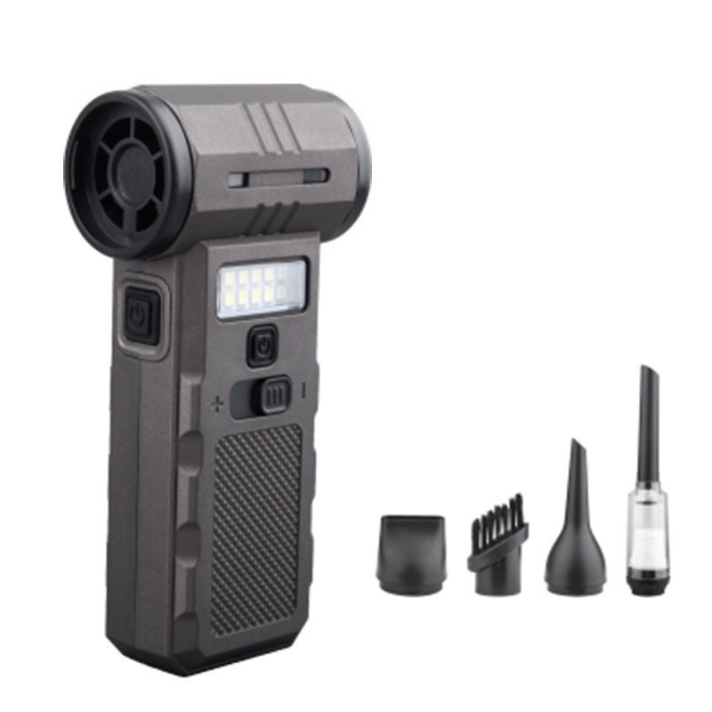 Nuevo ventilador de mano al aire libre transfronterizo Camping USB Infinite violento ventilador motor sin escobillas mini turbo ventilador