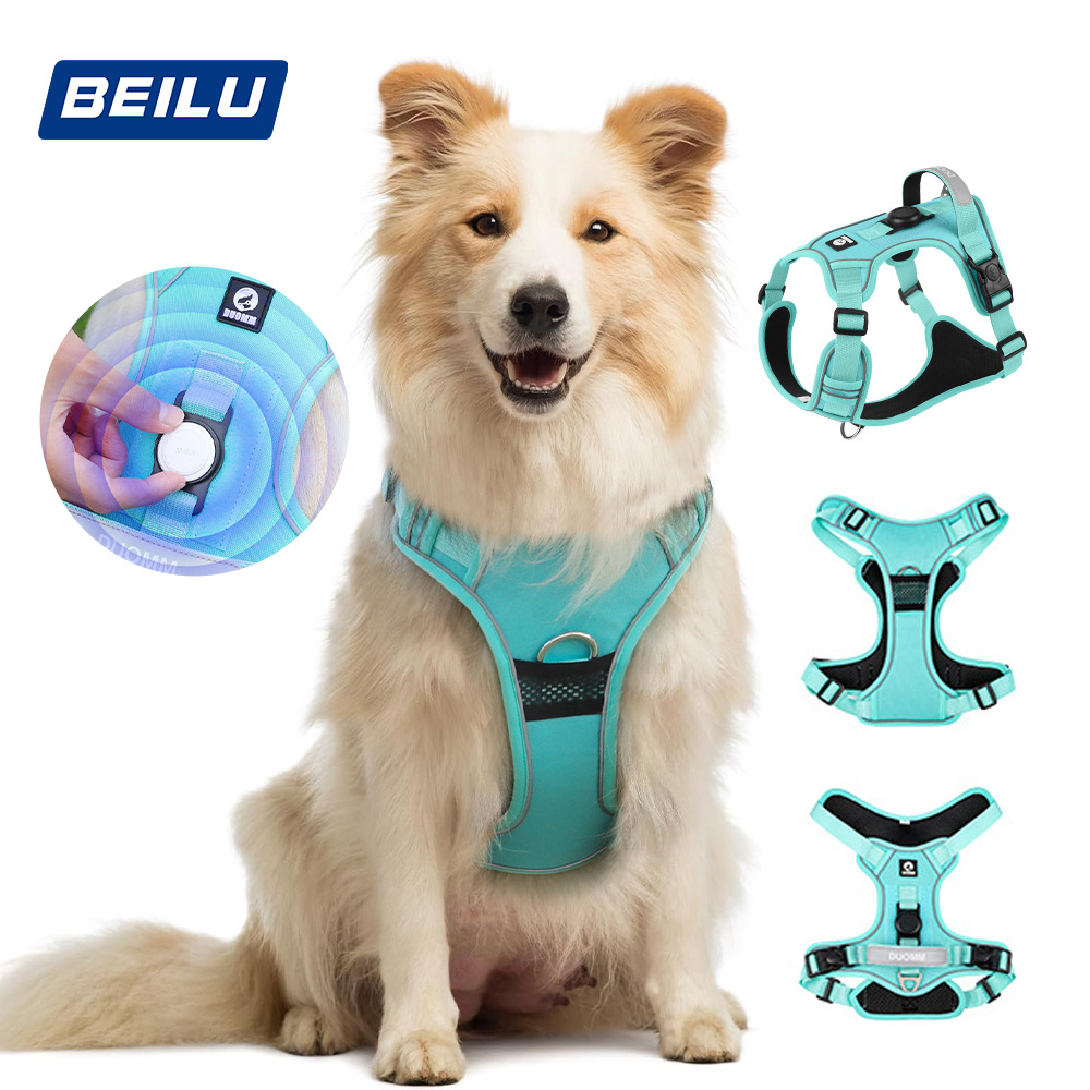 Protective retroreflective suspenders with leash