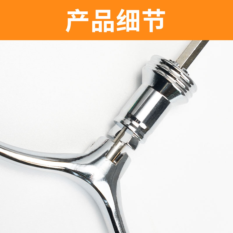 Rueda de pesca de doble cabeza manivela mango universal rueda giratoria barra de equilibrio carrete de pesca balancín modificación accesorios de metal completo artes de pesca