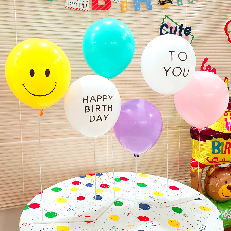Décorations pour la première fête d'anniversaire de bébé : ballons chiffres, banderoles et toile de fond pour garçons et filles_voghion.com