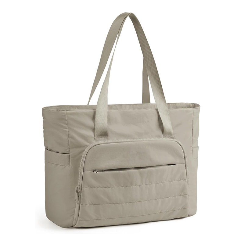 New handbag with yoga pads, straps, quilted shoulder bag, suitable for travel, work, and fitness_voghion.com