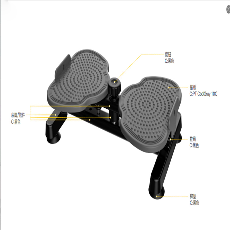 Cross-Border Manufacturer's Best-Selling Home Waist-Twisting Machine for Tightening the Waist and Legs, Fitness and Waist-Beautifying S-Waist Silent Twist Machine